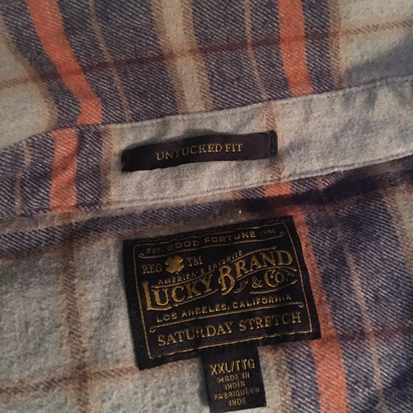 Lucky Brand Flannel - Picture 4 of 4